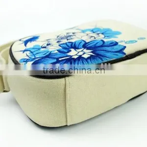 Premium Quality Folk-custom Style Pinting Waist Pack Canvas Fashion Waist Bag thumbnail-3