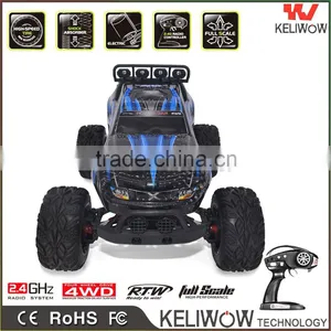2.4G 4WD Big Wheels Off Road RC Car 1/12 High Speed rc Monster Truck Rock Racing Car for Sell thumbnail-4