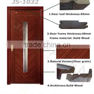 Top Fashion New Design Entranc Glass Door House Doors in Guangzhou With Good Price thumbnail-2