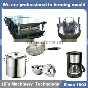Automatic Turning Pan Die Stamping Mould Factory Three Layer Steel Die Drawing Die Mold Wok thumbnail-3