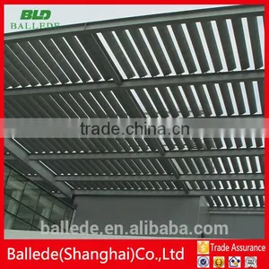 Automatic Aluminium Louver Roof Pergola That Open and Close thumbnail-4