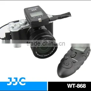 JJC Dual LCD Display WT-868 2.4G Versatile RR-90 Wireless Timer Remote Control & Wired Remote Switch For FUJIFILM X-E2 X-M1 Etc thumbnail-1