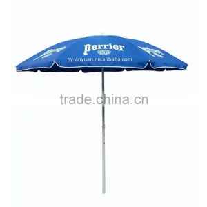 Custom Print Advertising Outdoor Perrier Beach Umbrella Parasol Wind Resist thumbnail-1