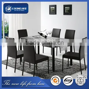 LT1050#contemporary Glass Dining Table thumbnail-1
