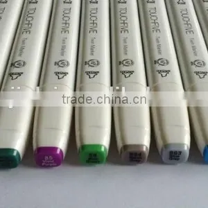 Double Dual Twin Tips Water Based Permanent Marker thumbnail-1