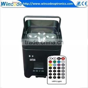 6*18W RGBAW+UV 6 in 1 Wireless Battery Led Uplights, Freedom Par6 for Mobile Disco Supplier's Choice thumbnail-1