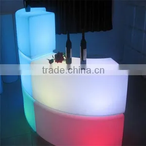 Night Club Led Table Furniture Led Rechargeable Led Bar Table thumbnail-5
