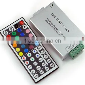 Infrared 44 Key Aluminum Shell Controller DC 12V 24V is Optiona thumbnail-1