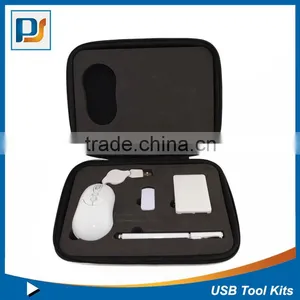 Power Travel Kit - USB Hub, Flash Driver, Wried Mouse, Pen Drive thumbnail-4