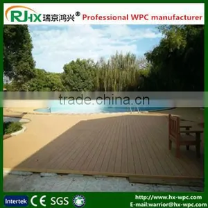 Wood Plastic Composite Decking Factory Directly for Extruded Plastic Composite Decking/Outdoor WPC Deck thumbnail-6