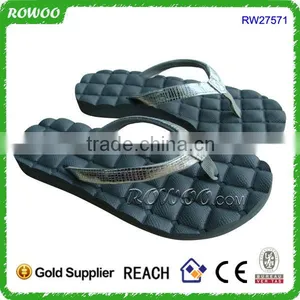 New Sexy EVA Women Flip Flops With PU Strap And Massage Sole thumbnail-3