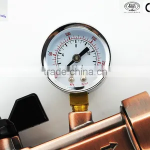 Brass Water Diverter Valve for Floor Heating System Inlet Ball Valve With Strainer and Automatic Exhaust Valve thumbnail-3