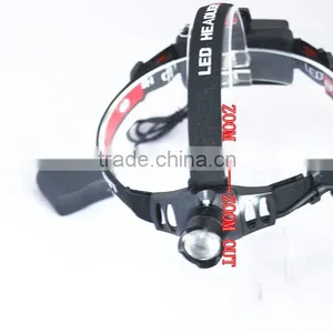 Super Bright Rechargeable High Power LED Headlamp Aluminum LED Headlight thumbnail-6