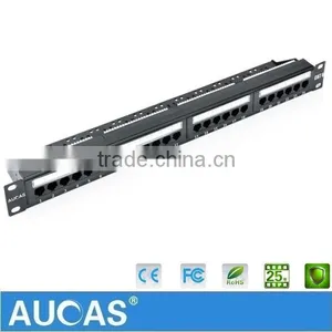 Manufacture RJ45 Unshielded Cat6 UTP Cable 24 Port Patch Panel For 19 Inch Server Rack Hot Sell thumbnail-2