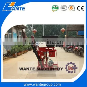 WANTE MACHINE Manual WT1-25 Interlocking Brick Making Machine to Make Money thumbnail-1