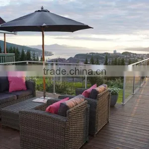 Powder Coating Aluminum Post Aluminum Fence Panels Deck Railing thumbnail-6