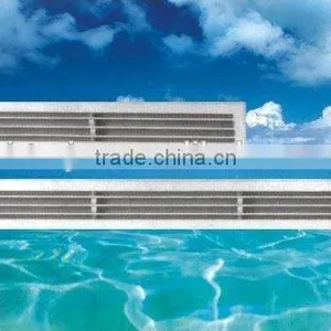 PVC Plastic Double Deflection Air Diffuser, Air Grille, Air Louver thumbnail-2