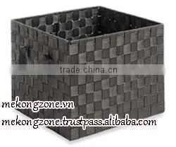 Durable Woven Strapping Storage Basket thumbnail-1