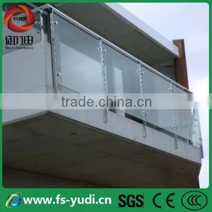 Stainless Steel Glass Indoor Balcony Railing thumbnail-5