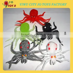 Spider Plastic Animal Toys For Halloween Party thumbnail-1