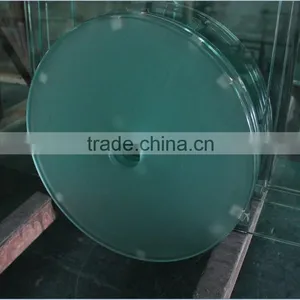 Frosted Tempered Glass Table Top With EN12150 Certificate thumbnail-1