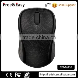 Beige USB Desktop Golden Color Wired Mouse thumbnail-5
