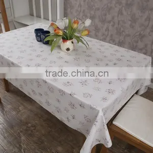 Restaurant Table Decoration Banquet Table Cloth Oilcloth Fabric thumbnail-1