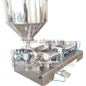 300-2500ml Double Heads Cream Shampoo Cosmetic Automatic Filling Machine a thumbnail-1