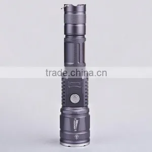 2016 Ningbo Newest Design Aluminium-Alloy Wholesale Colorful High Power USB Torch thumbnail-4