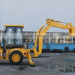 China Famous Brand WOLF Road Construction Backhoe Loader WZ30-25 thumbnail-4