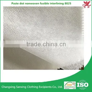 Nonwoven Interlining Fabric 8025 Paste Dot Fusible Interlining thumbnail-1