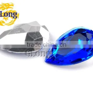 20*30mm Water Drop Shaped Acrylic Point Back Mix Color Rhinestone&Crystal For Stylish Bags Garment Shoes #GY016-30P(Mix-s) thumbnail-2