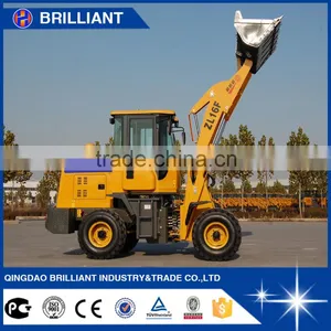 ZL-16F Industrial Wheel Loader 1.6 Ton Sugar Cane Grab Loader thumbnail-6