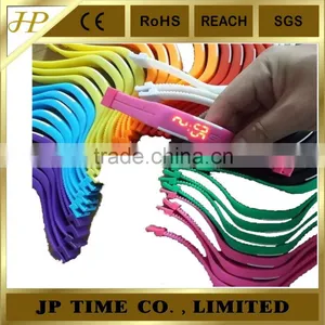 Fashion Women Men Waterproof Touch Digital Silicone Bracelet LED Sports Watch thumbnail-2