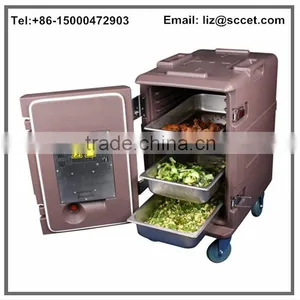 Front-open Heat Transfer Plastic Cabinet, Food Heat Warmer thumbnail-4