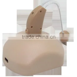 External Deaf Analog Rechargeable Behind the Ear Hearing Aid thumbnail-6