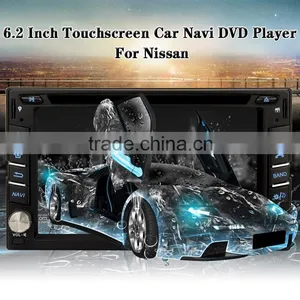Winmark Car GPS Radio DVD Player 6.2 Inch 2 Din Mstar 2531 With Touch Screen For NISSAN VERSA 2004-2010 Universal thumbnail-3