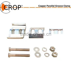 Copper Parallel Groove Clamp / Copper Tinned Body thumbnail-2