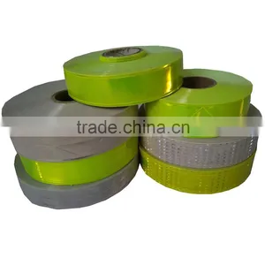 5 cm Luminous Reflective Tape PVC Belt Safety Warning Lattice Clear Reflective Tape thumbnail-2