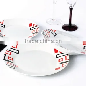 Good Quality Super White Porcelain Dinnerware Set for Hotel Daily Use thumbnail-2