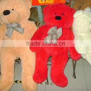 Plush Bear With Bowknot thumbnail-1