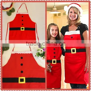 2015 New Design Christmas Cotton Apron Christmas Apron thumbnail-1