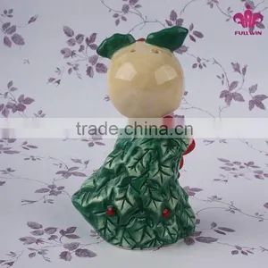 Little Girl Shaped Salt and Pepper Shakers Spice Bottle Shaker thumbnail-4