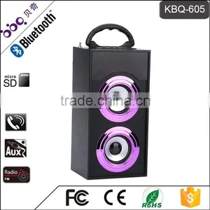 BBQ KBQ-605 10W 1200mAh DJ Empty Speaker Box thumbnail-2