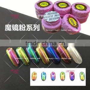 New Nail Powder Mirror Powder Metal Effect for Nail Art Manufacturer HONEY GIRL thumbnail-3