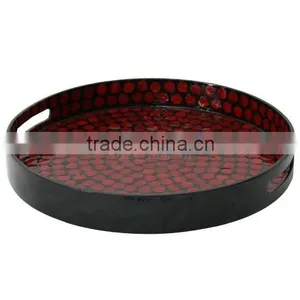 Mother of Pearl Inlaid Tray thumbnail-5