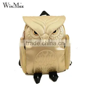 Owl Shape pu Leather School Backpack High Class Girls Travel School Bags Supplier's Choice thumbnail-4