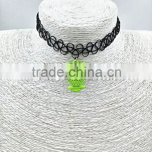 2015 Fashion Hot Sale Plastic Elastic Tattoo Necklace thumbnail-2