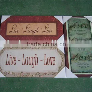 Fabric Painting Words Fine Art Print thumbnail-1