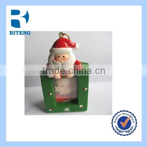 Home Decor Polyresin Christmas Funny Baby Photo Frame Gift thumbnail-5